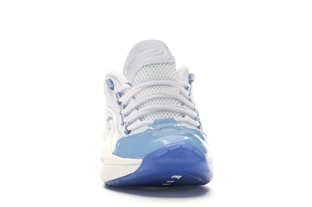 Reebok Question Low Patent Toe Carolina Blue