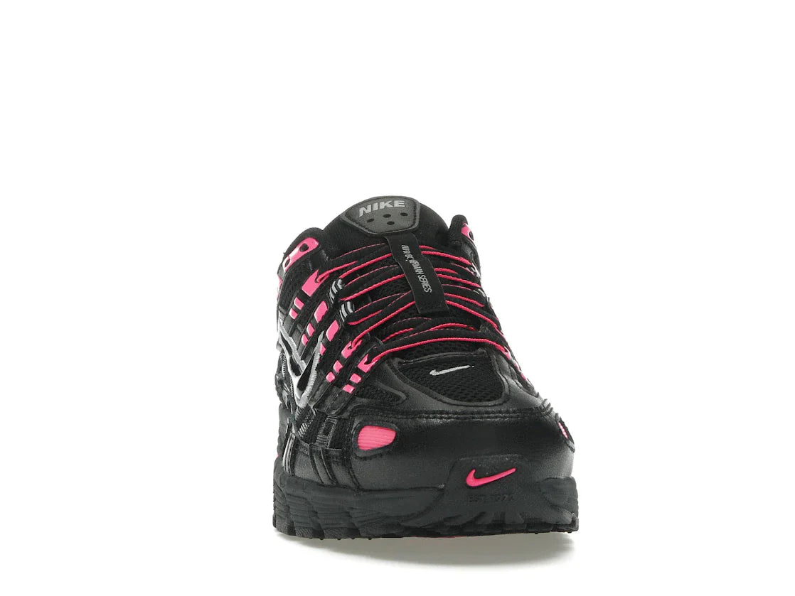 Nike P-6000 Pink Blast Metallic Silver Black