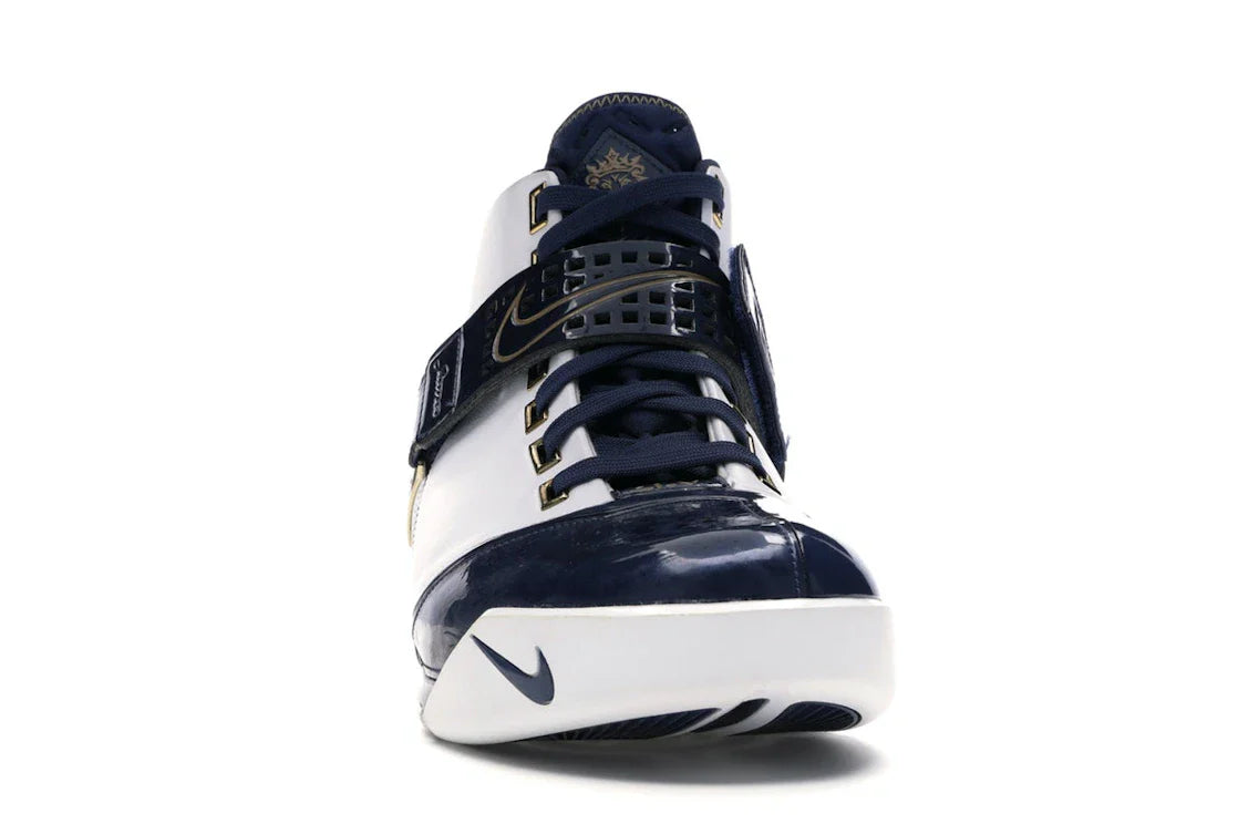 Nike LeBron 5 Weiß Navy Metallic Gold