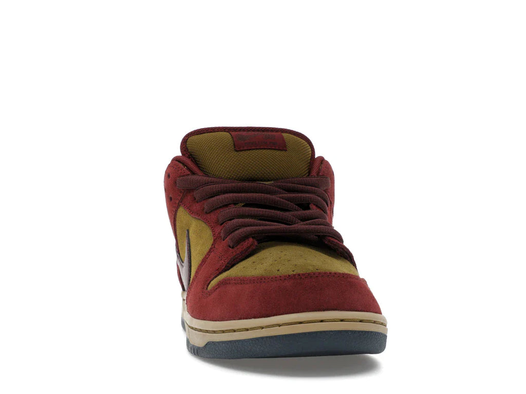 Nike SB Dunk Low Dark Team Red Olive Flak