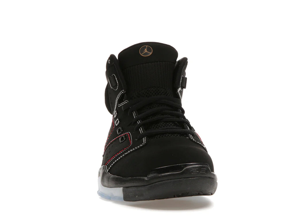 Jordan 6-17-23 Schwarz Weiß Rot Kontrastnähte