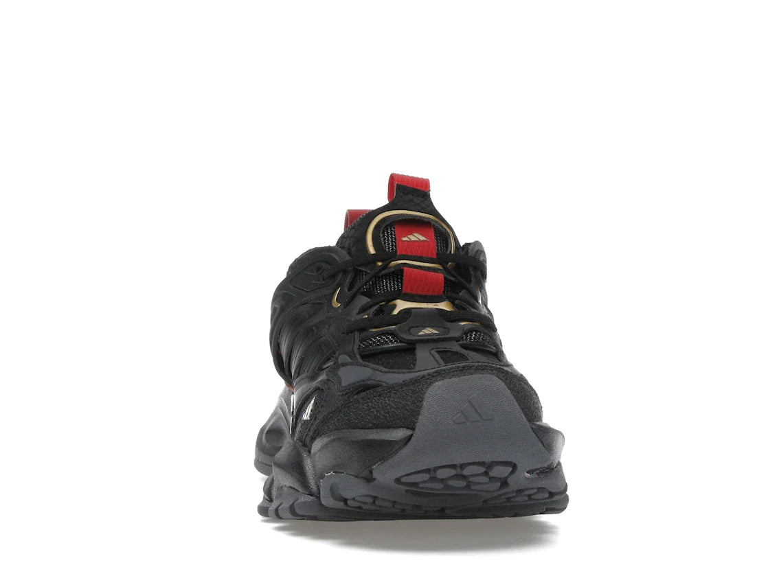 adidas XLG Runner Deluxe Schwarz Gold Metallic Rot