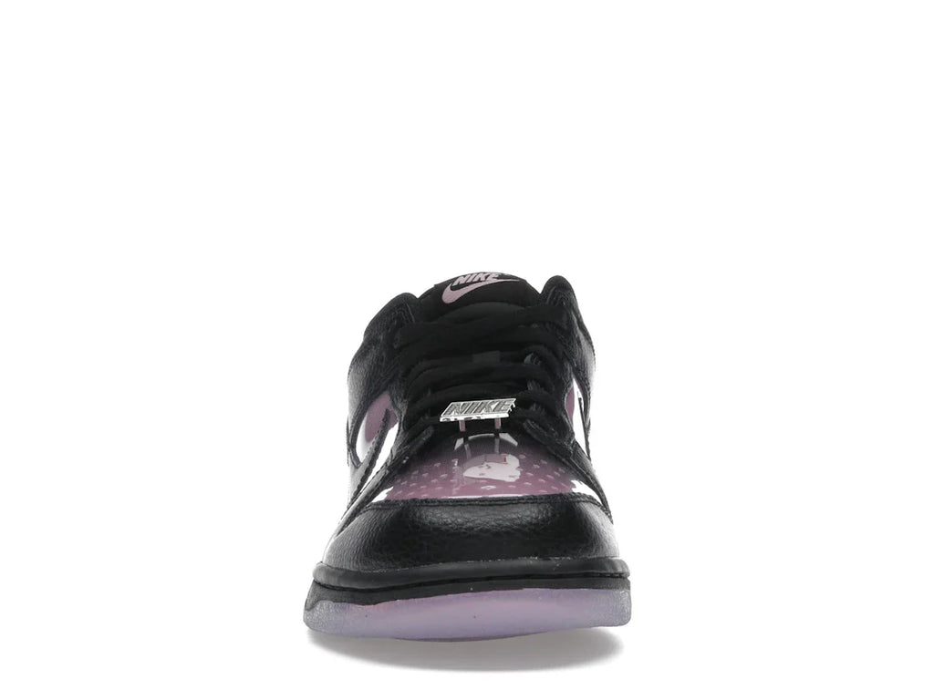 Nike Dunk Low Retro Transparent Schwarz Pink Rise