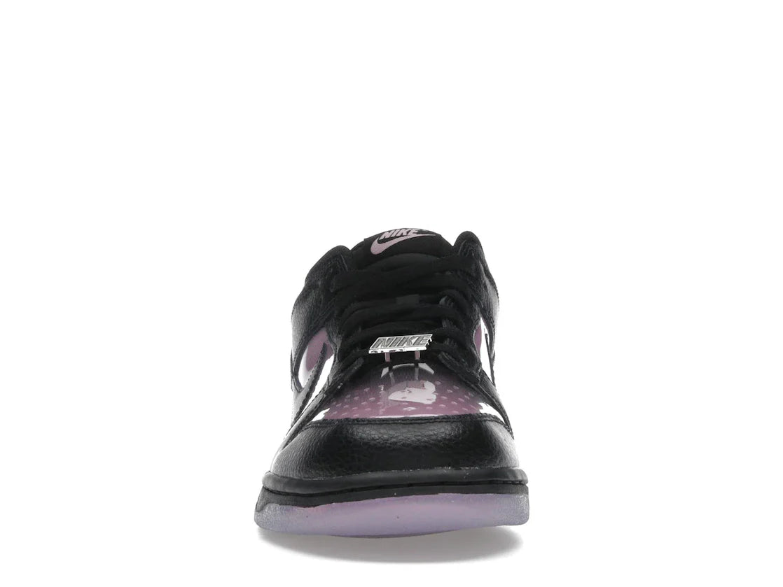 Nike Dunk Low Retro Transparent Schwarz Pink Rise