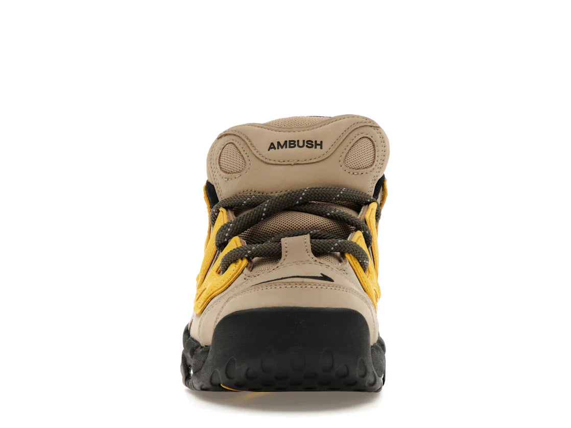 Nike Air More Uptempo Low AMBUSH Vivid Sulfur Limestone