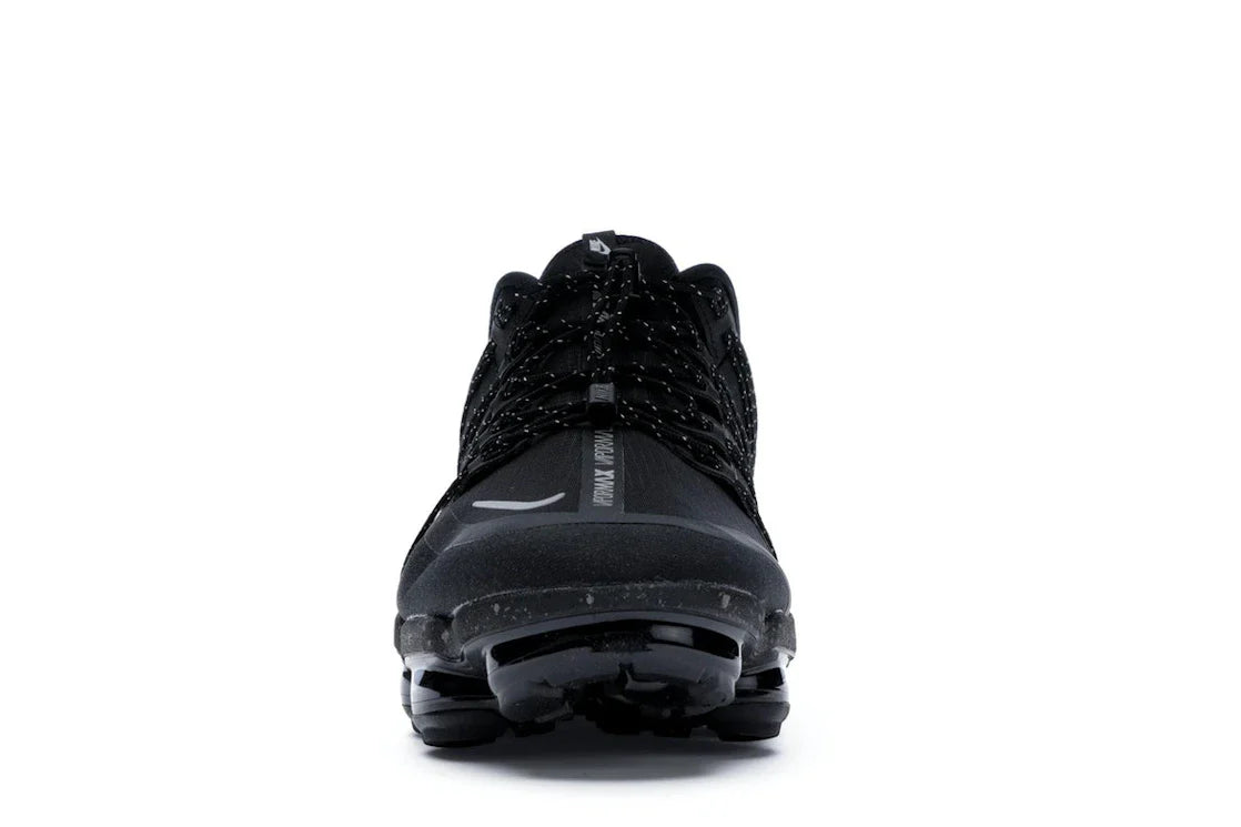Nike Air VaporMax Run Utility Schwarz Reflektierendes Silber