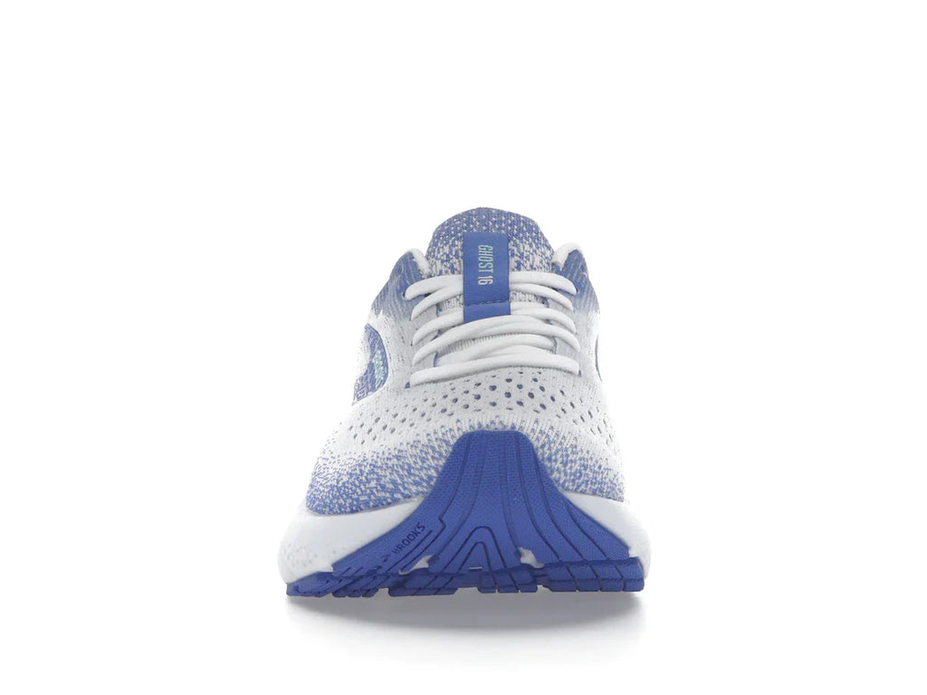 Brooks Ghost 16 White Amparo Blue Limpet Shell (Damen)
