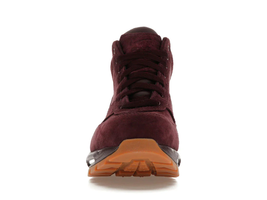 Nike Air Max Goadome Tiefburgunderfarbenes Wildleder