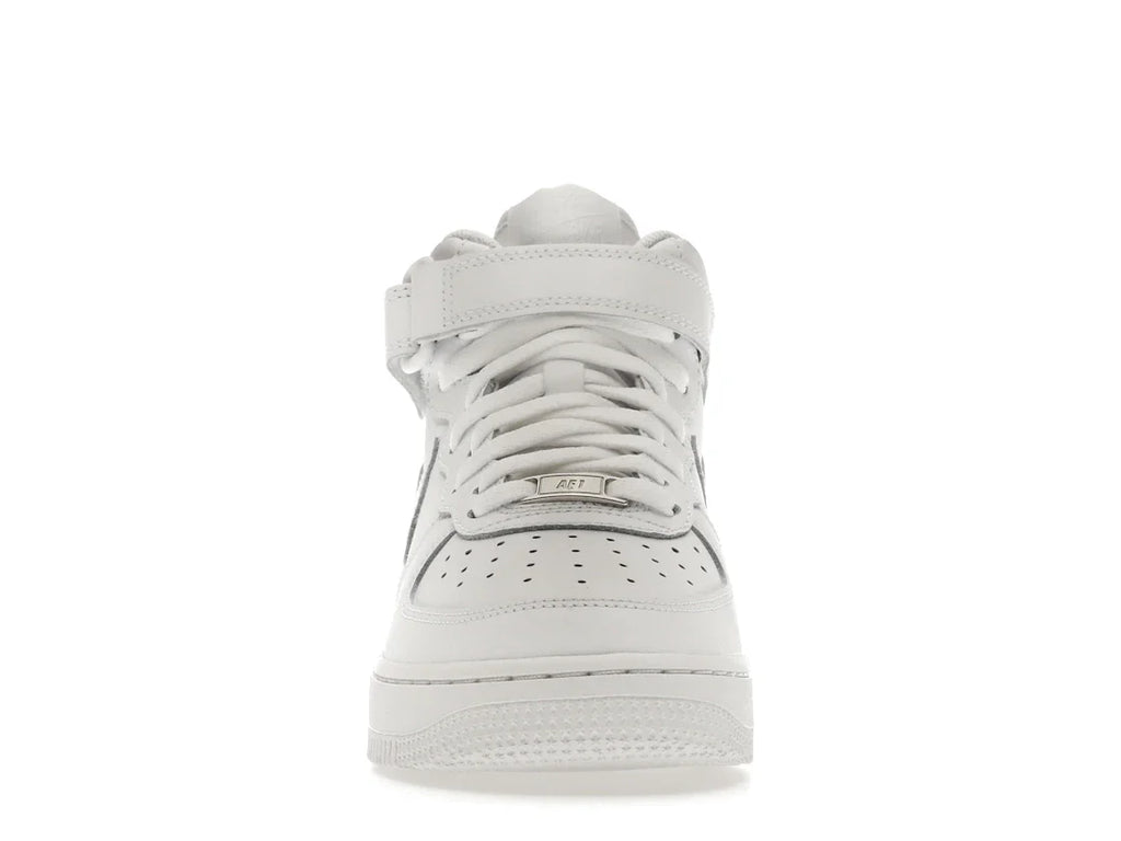 Nike Air Force 1 Mid LE Triple White (GS)