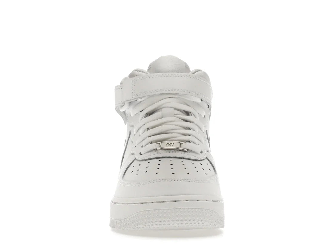 Nike Air Force 1 Mid LE Triple White (GS)