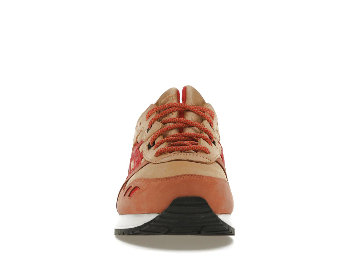 ASICS Gel-Lyte III '07 Remastered Kith Marvel X-Men Gambit Geöffnete Verpackung (Sammelkarte nicht enthalten)
