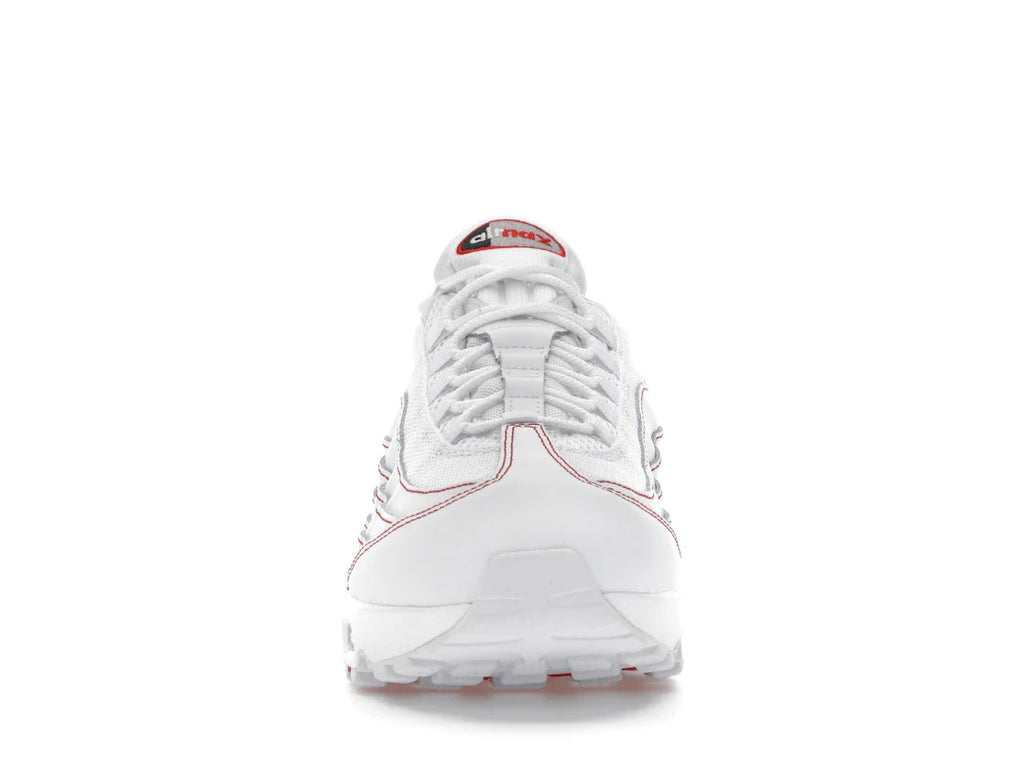 Nike Air Max 95 OG Big Bubble Weiß Universitätsrot