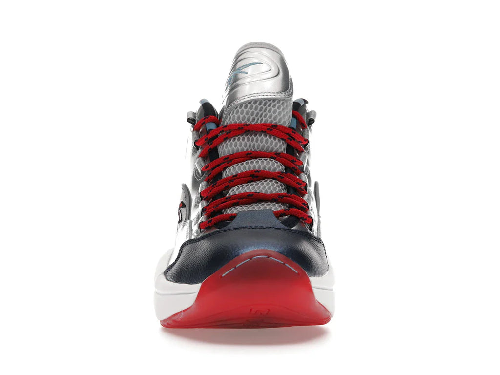 Reebok Question Mid Iverson x Harden Silber
