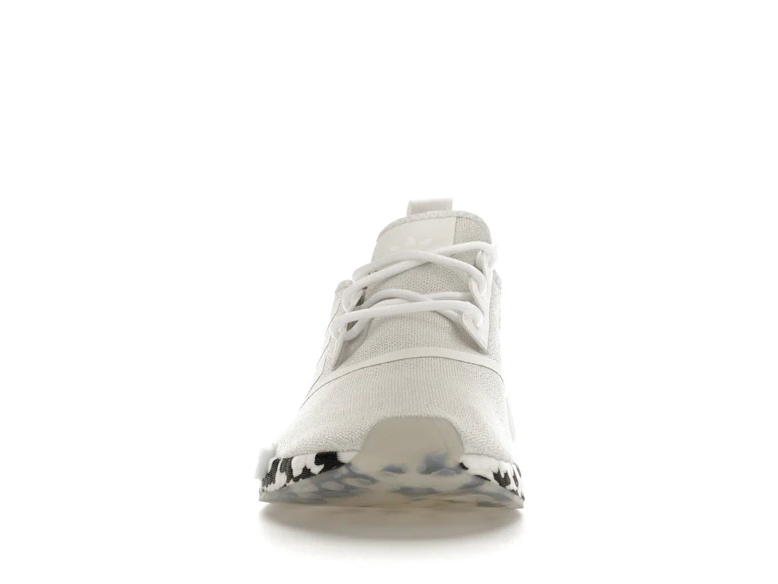 adidas NMD R1 Weiß gesprenkelte Camouflage-Sohle