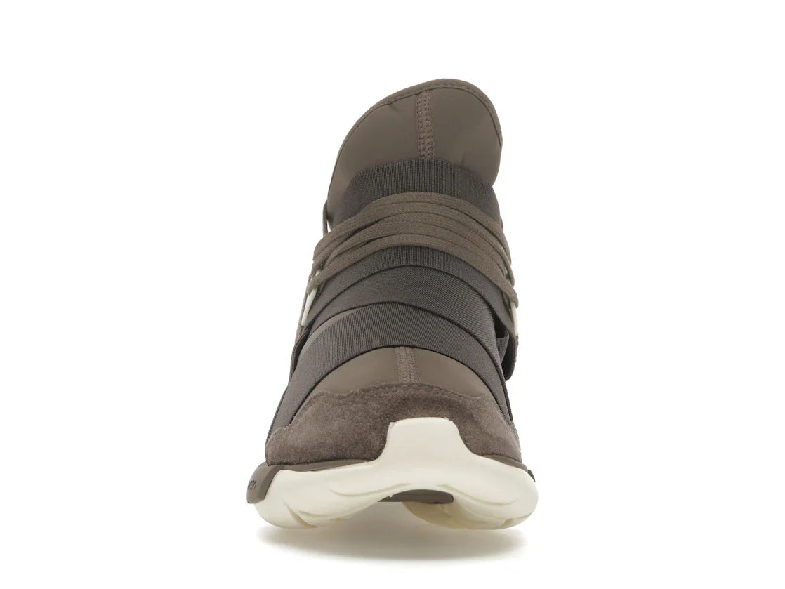adidas Y-3 Qasa High Braun Creme Weiß