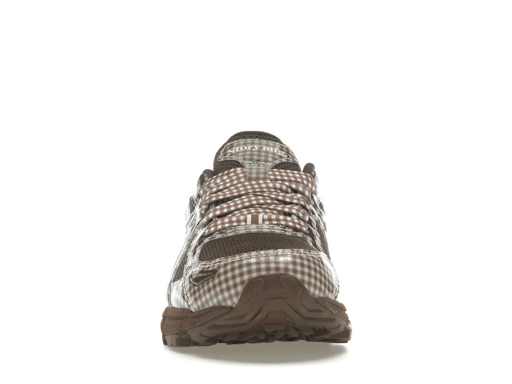 ASICS Gel-Venture 6-stöckiges Modell, rotbraunes Vichy-Karo