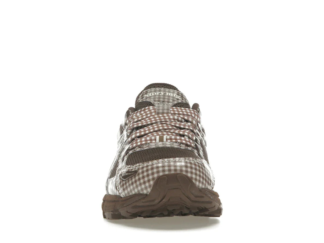 ASICS Gel-Venture 6-stöckiges Modell, rotbraunes Vichy-Karo