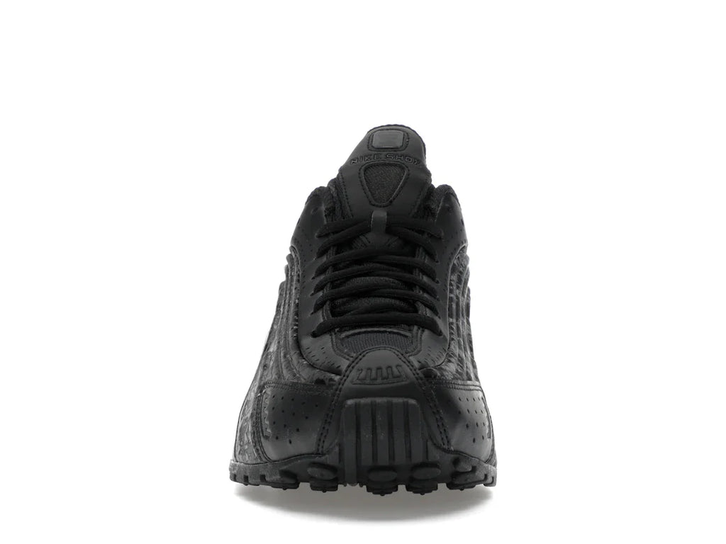 Nike Shox R4 Schwarz mit Blumenmuster (Damen)