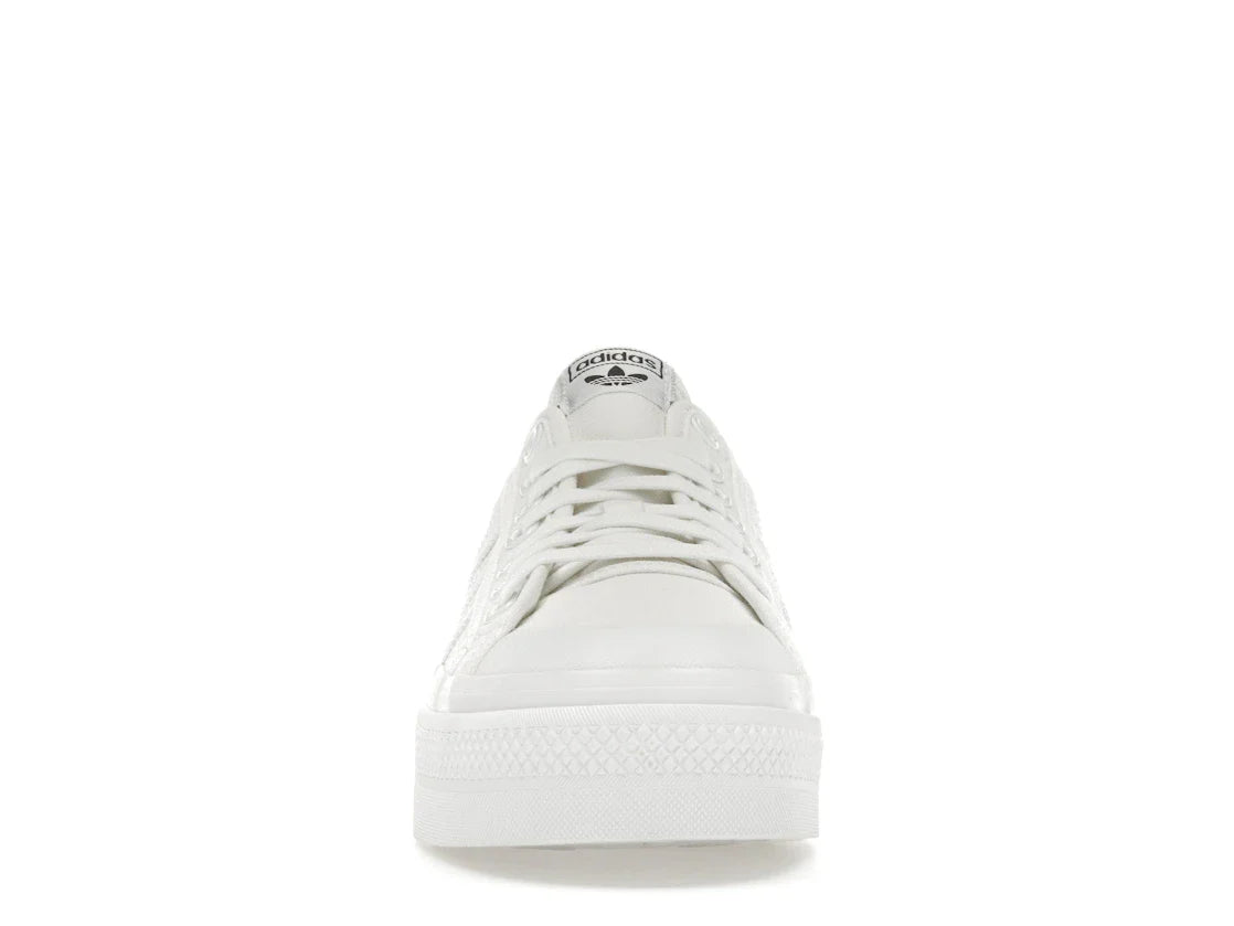 adidas Nizza Platform Triple White (Damen)