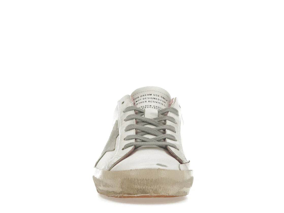 Golden Goose Super-Star Weiß Hellrosa (Damen)
