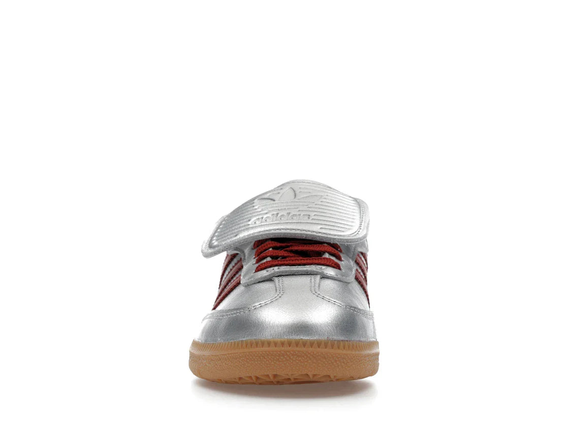 adidas Samba LT Silber Metallic Ruby Gum (Damen)