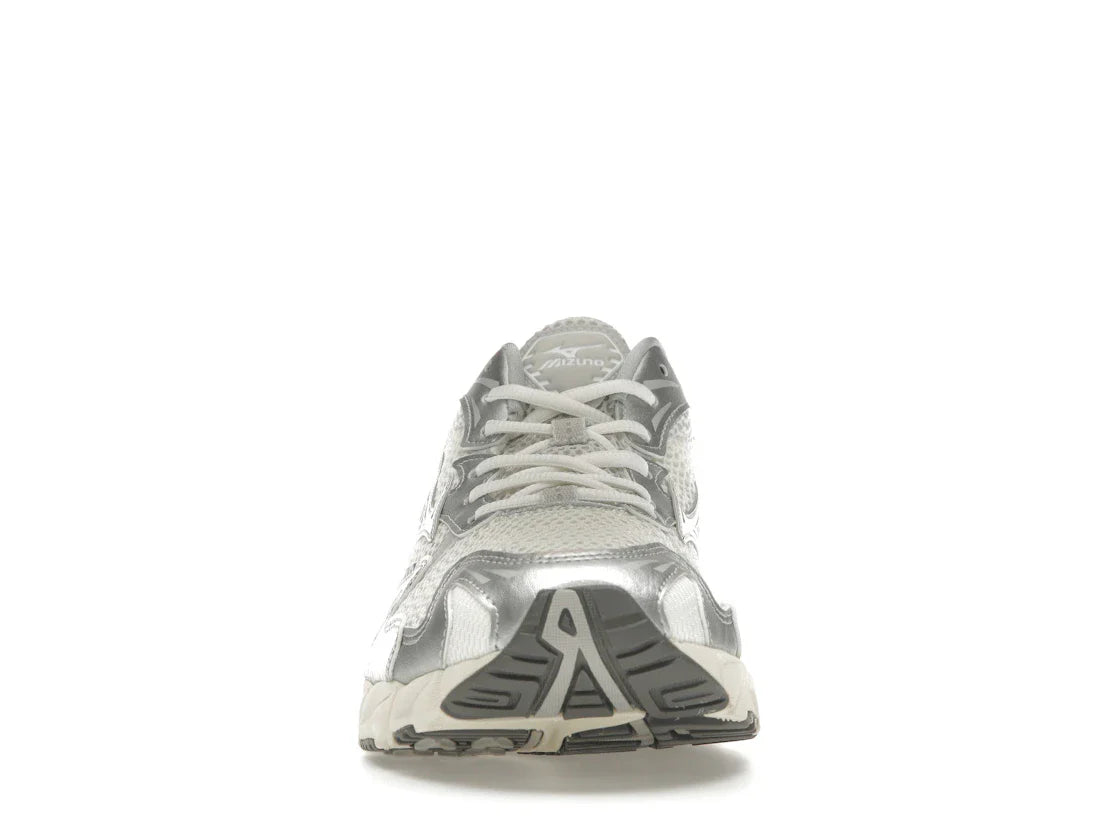 Mizuno Wave Rider 10 Metallic Schneeweiß