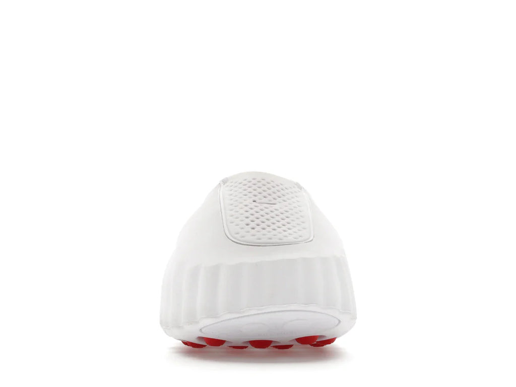Nike Mind 001 Badeschlappen Weiß Speed Red
