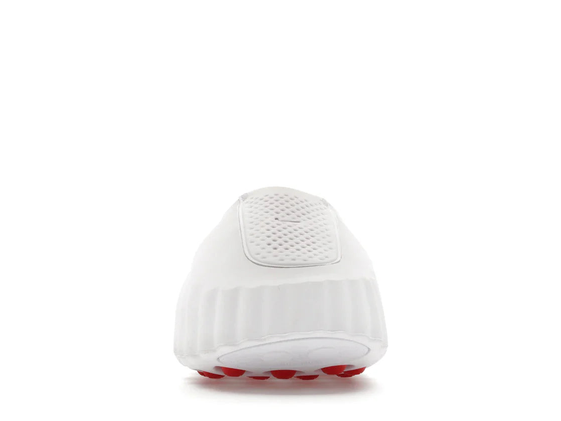Nike Mind 001 Badeschlappen Weiß Speed Red