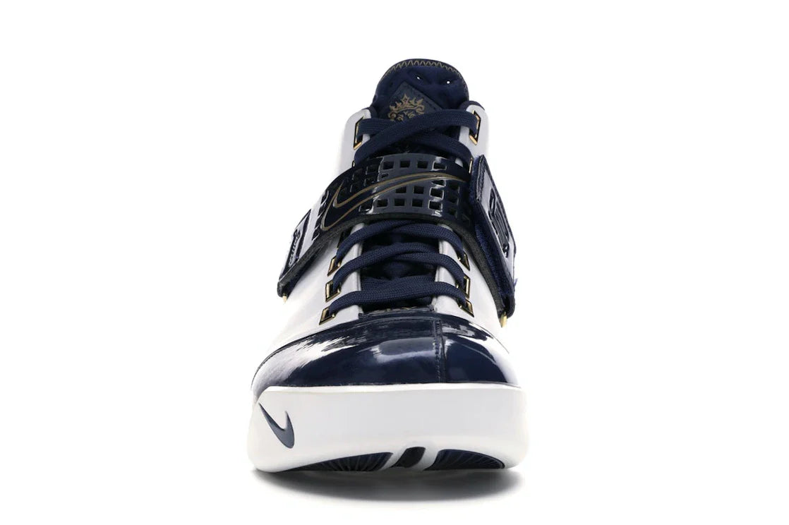 Nike LeBron 5 Weiß Navy Metallic Gold