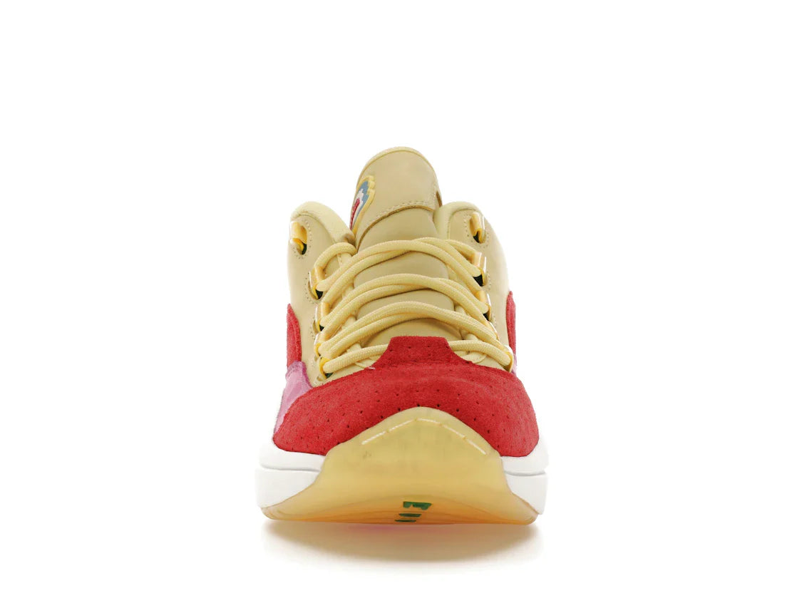 Reebok Question Low BBC Ice Cream Running Dog Gelb Rot