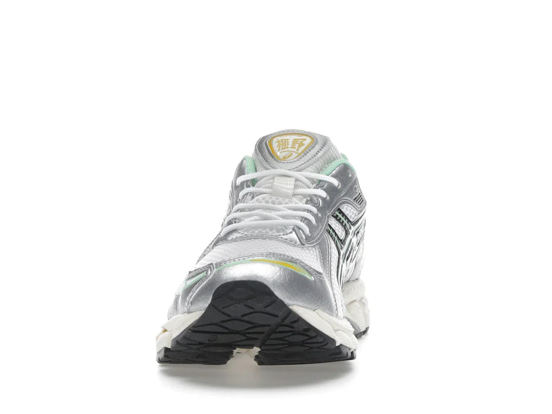 ASICS Gel-Kayano 12.1 Silber Grün Orange