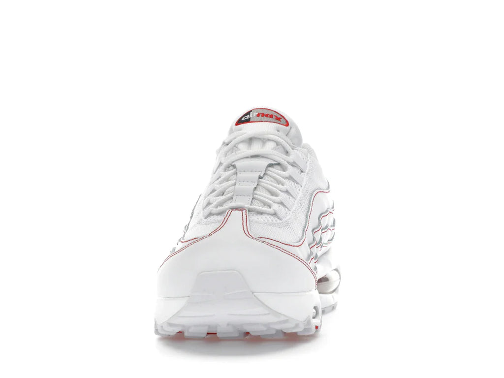 Nike Air Max 95 OG Big Bubble Weiß Universitätsrot