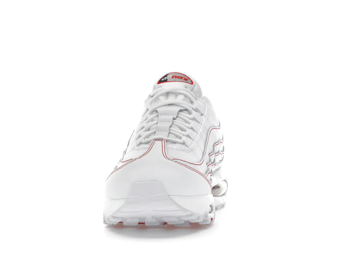 Nike Air Max 95 OG Big Bubble Weiß Universitätsrot