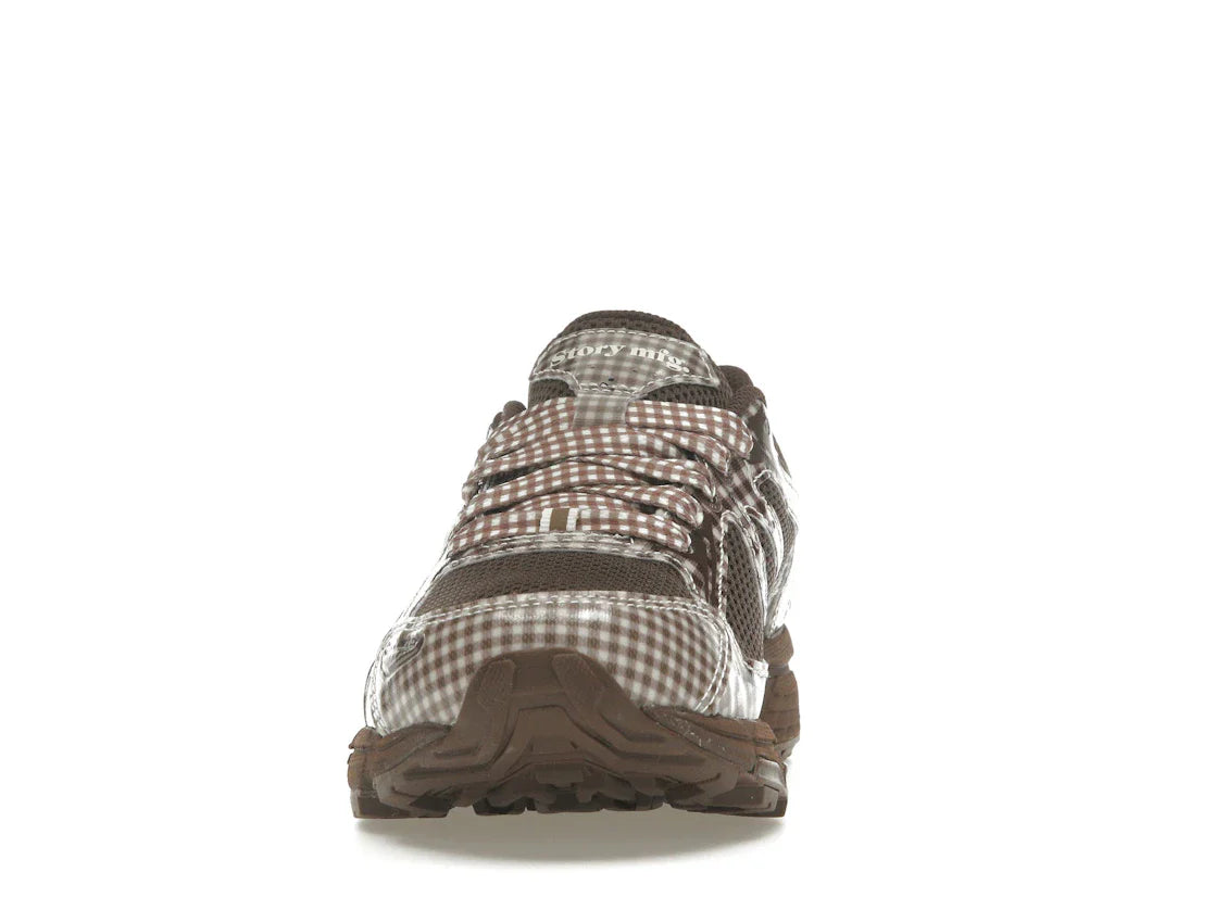 ASICS Gel-Venture 6-stöckiges Modell, rotbraunes Vichy-Karo