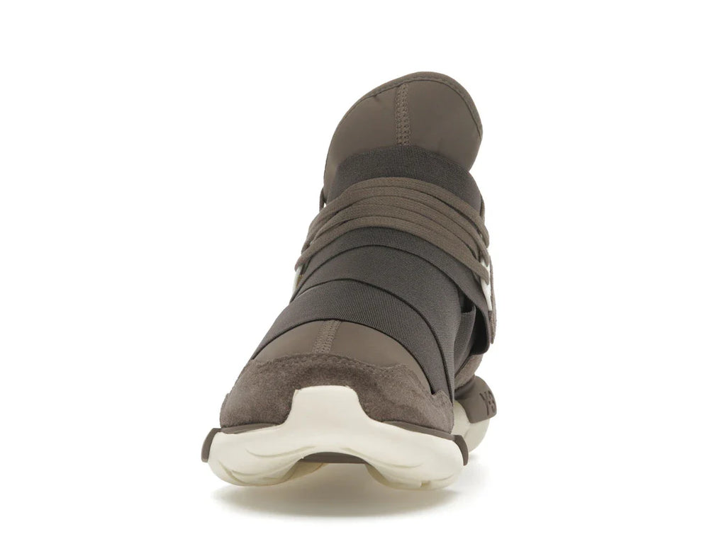 adidas Y-3 Qasa High Braun Creme Weiß