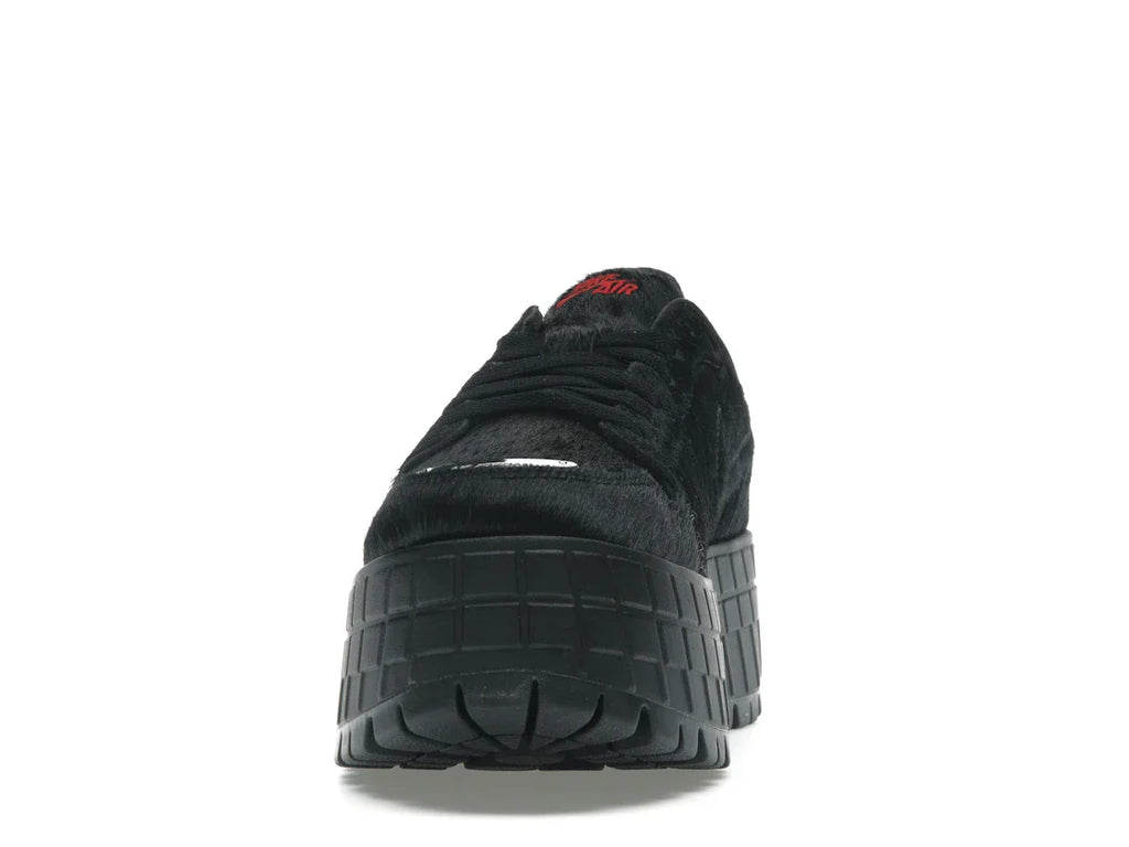 Jordan 1 Low Brooklyn Black Gym Red (Damen)