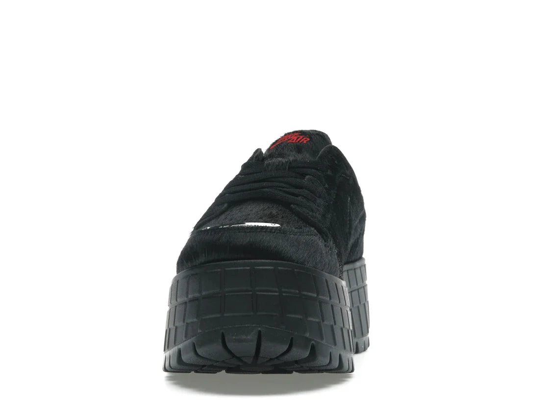 Jordan 1 Low Brooklyn Black Gym Red (Damen)
