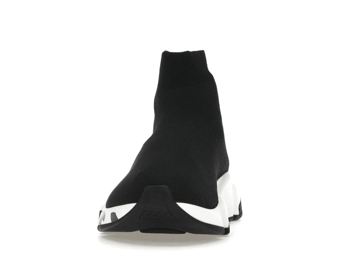 Balenciaga Speed Graffiti Sneaker Weiß Schwarzes Logo (Damen)