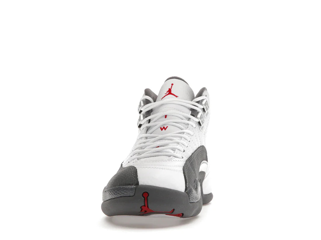 Jordan 12 Retro Weiß Dunkelgrau