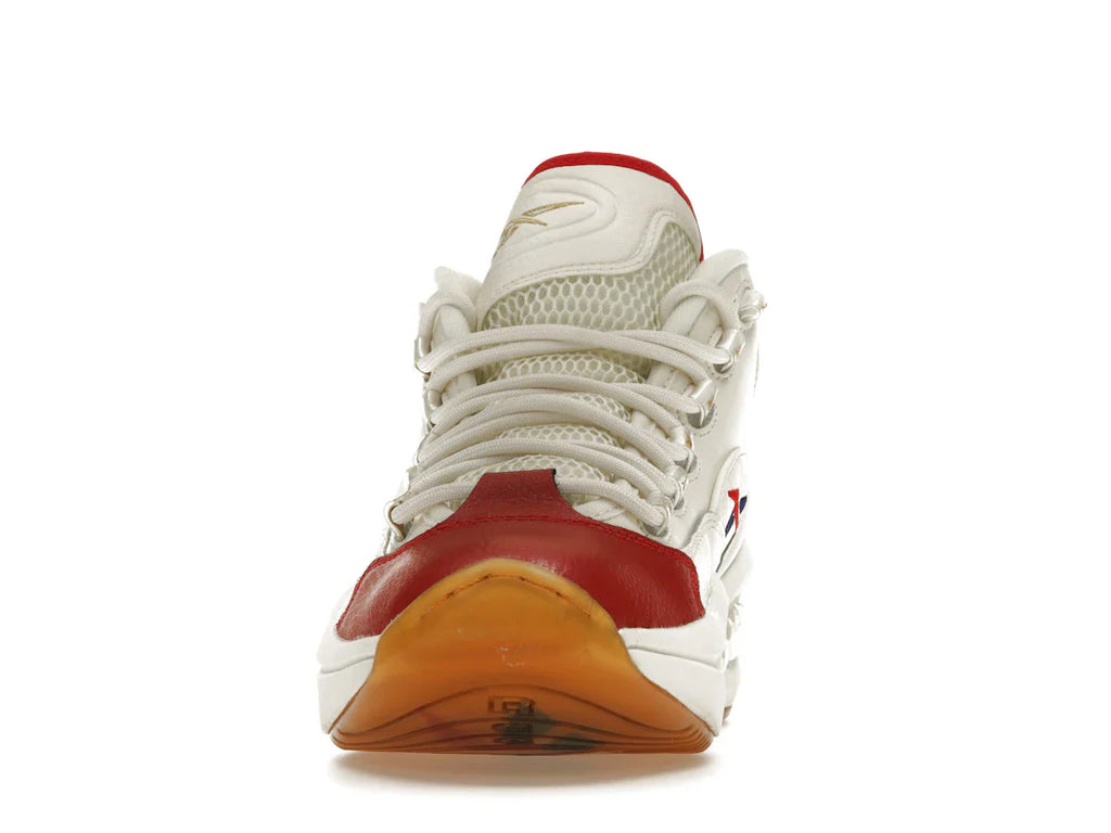 Reebok Question Mid Weiß Rot Blau