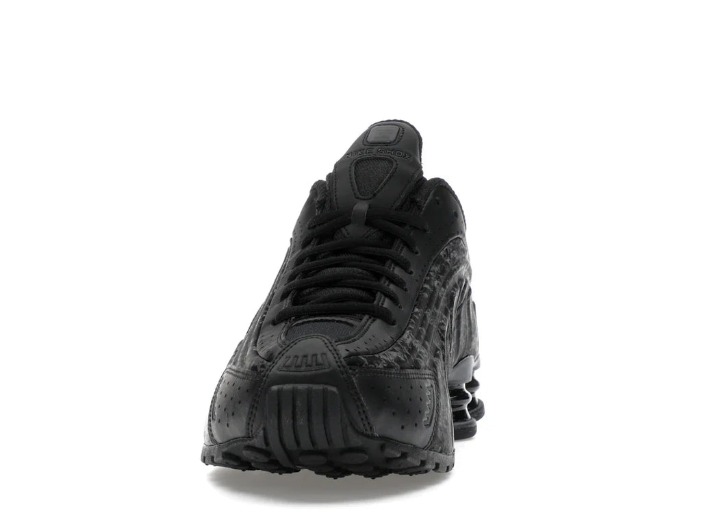 Nike Shox R4 Schwarz mit Blumenmuster (Damen)