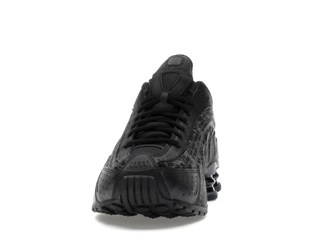 Nike Shox R4 Schwarz mit Blumenmuster (Damen)
