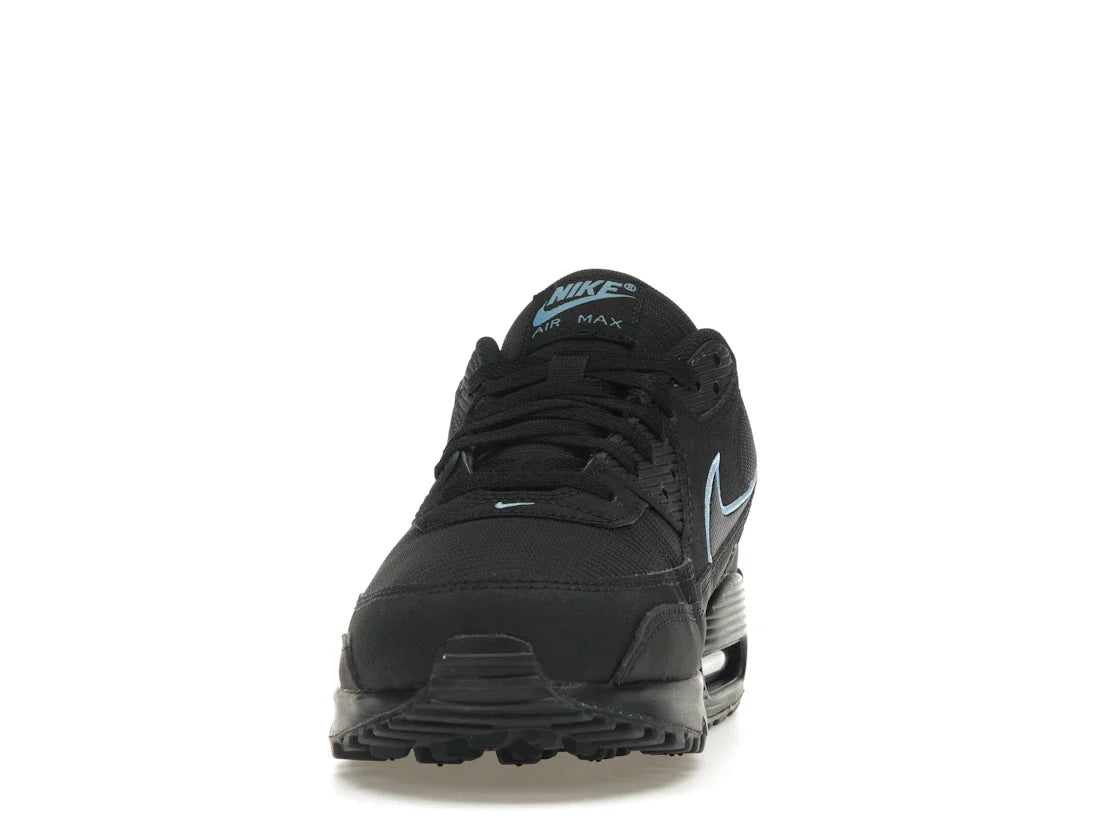 Nike Air Max 90 Schwarz Universitätsblau