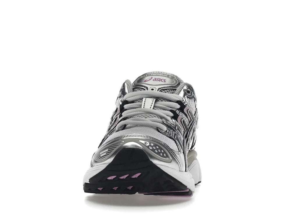 ASICS Gel-Nimbus 9 Weiß Schwarz Hellrosa (Damen)
