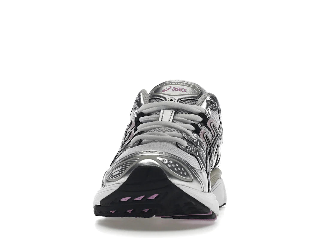 ASICS Gel-Nimbus 9 Weiß Schwarz Hellrosa (Damen)