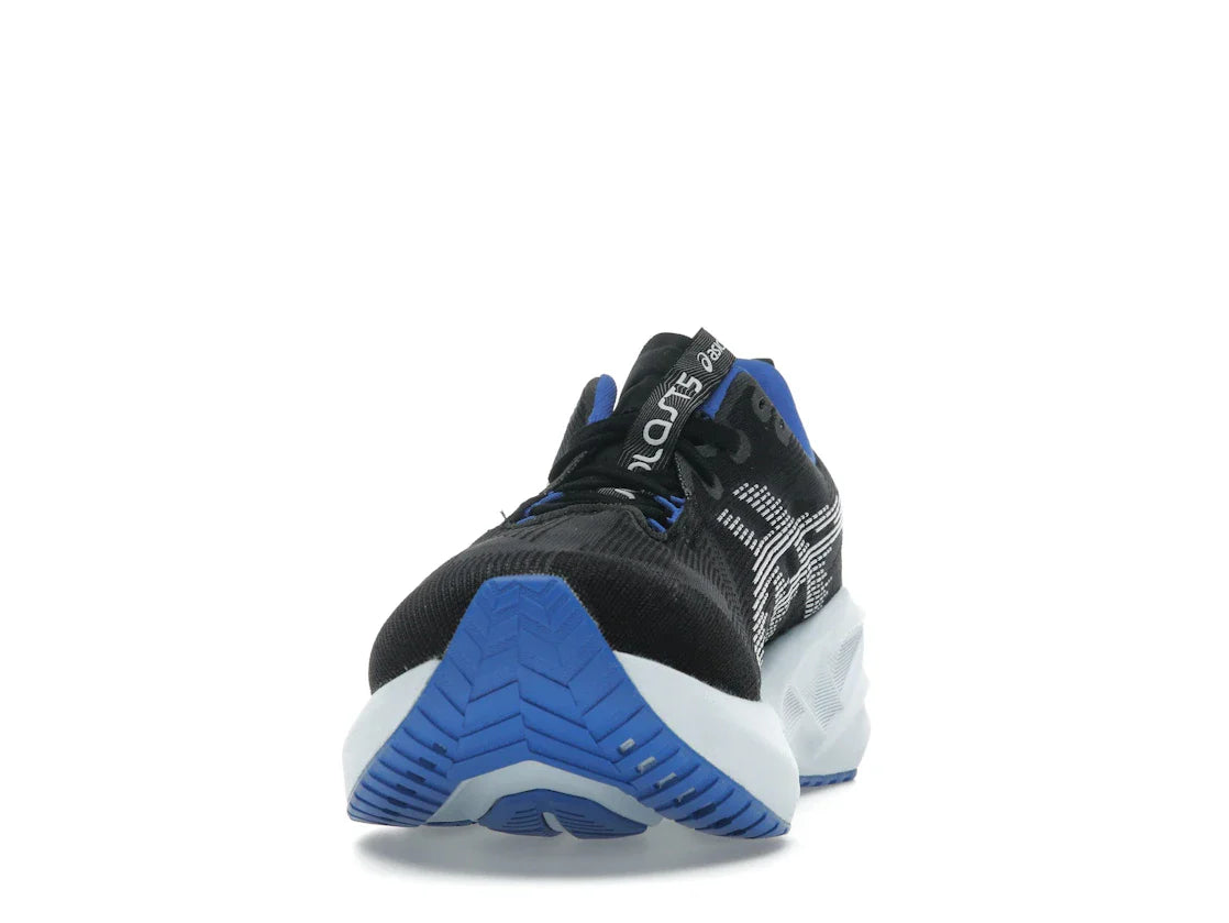 ASICS Novablast 5 Schwarz Weiß Blau