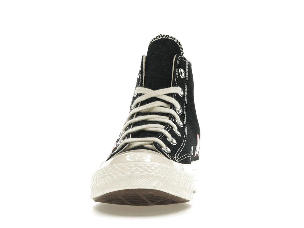 Converse Chuck Taylor All Star 70 Hi Comme des Garçons PLAY Multi-Heart Schwarz