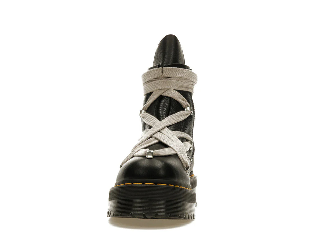 Dr. Martens 1460 Quad Ledersohle Pentagramm-Schnürstiefel Rick Owens Schwarz