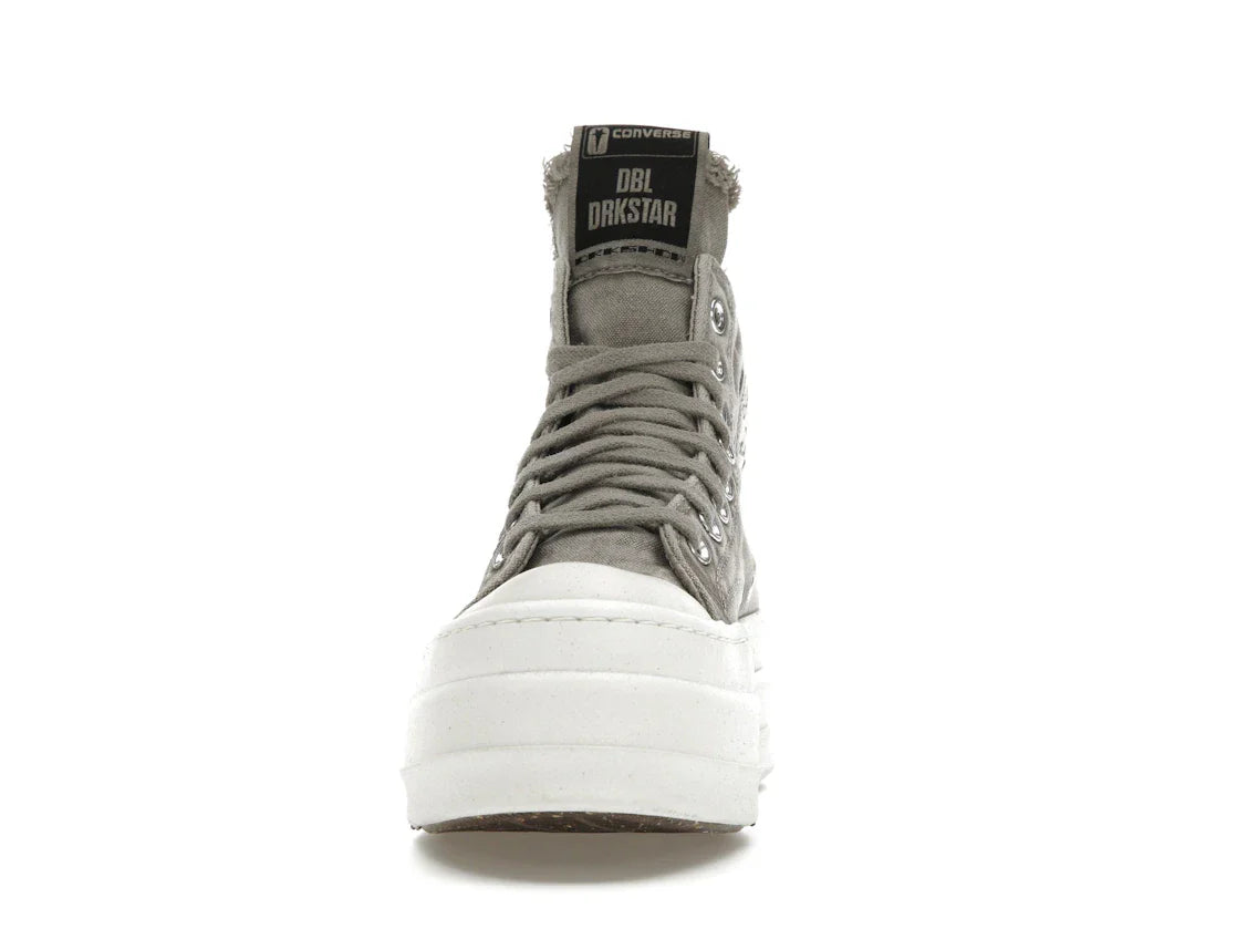 Converse DBL DRKSTAR Chuck Taylor All Star 70 Hi Rick Owens DRKSHDW Overdye Concrete
