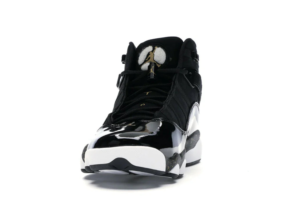Jordan 6 Rings Schwarz Metallic Gold Weiß